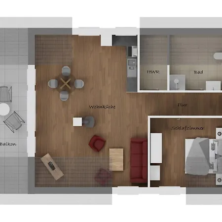 Sky Og Am Plauer 아파트 말호프